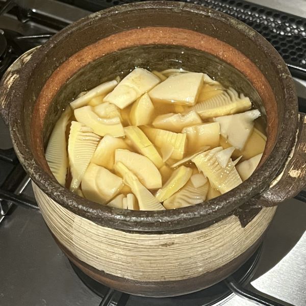 たけのこご飯をおいしく炊くごはん鍋