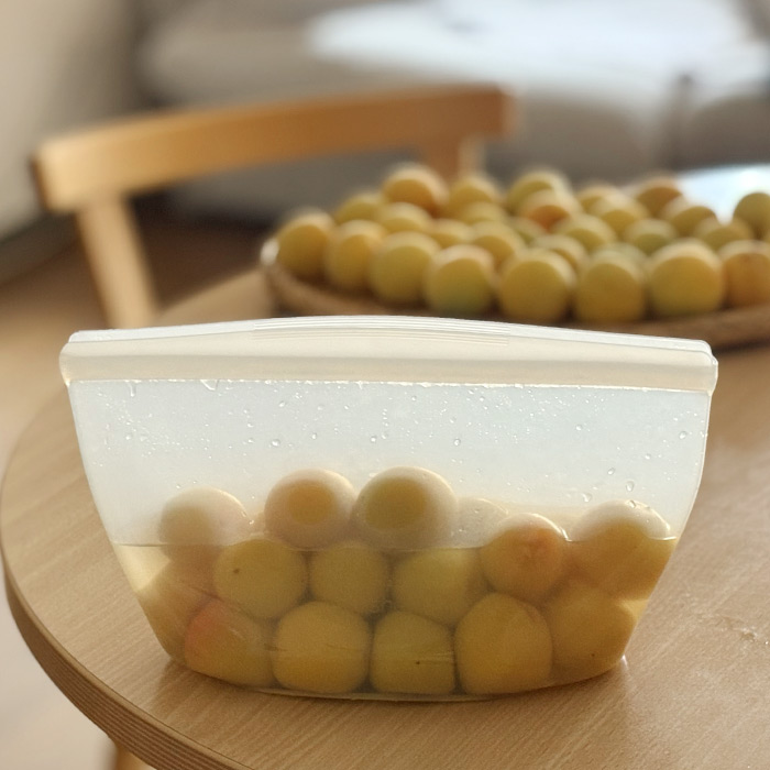 スタッシャーで手軽に！私の梅干し作り