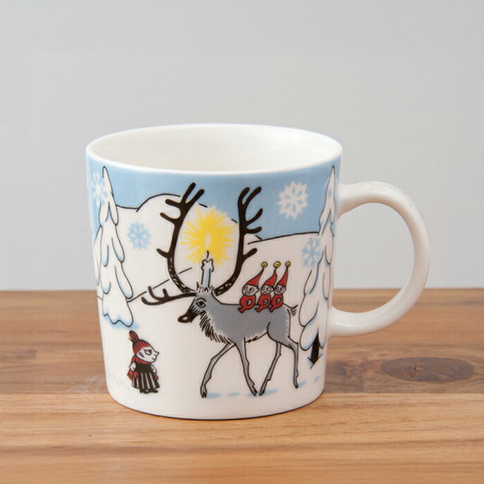 ★【2012年限定】アラビア　ムーミン　マグ　ウィンターフォレスト　/　ARABIA　Moomin　Winter　Forest【ムーミン冬のお宝マグ】
