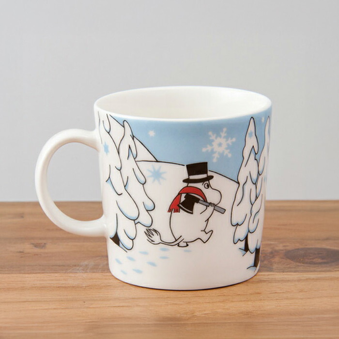 ★【2012年限定】アラビア　ムーミン　マグ　ウィンターフォレスト　/　ARABIA　Moomin　Winter　Forest【ムーミン冬のお宝マグ】