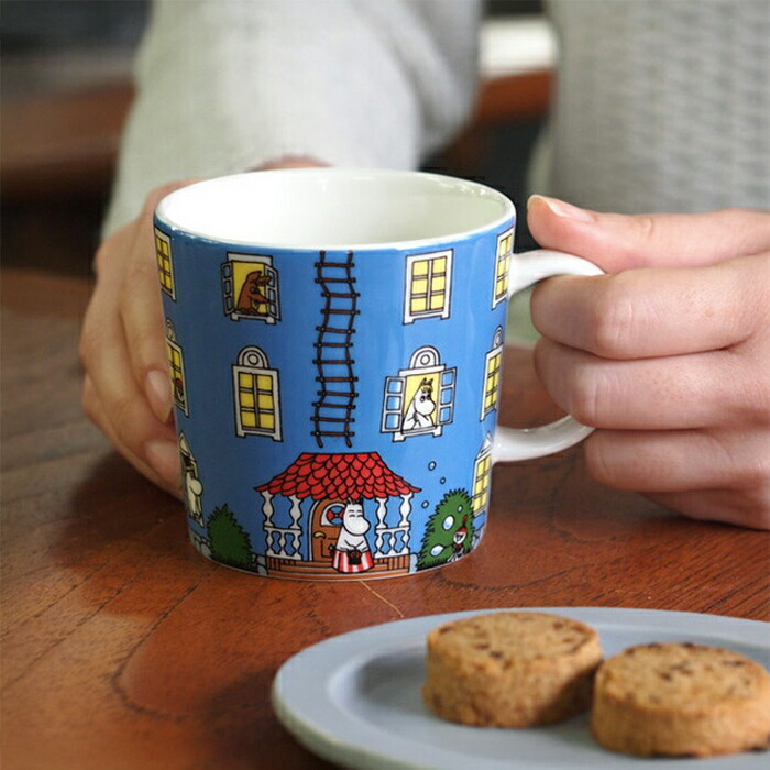 【2015年限定】アラビア　ムーミン　マグ　ムーミンハウス　70周年記念マグカップ　/　ARABIA　Moomin　Moominhouse　※