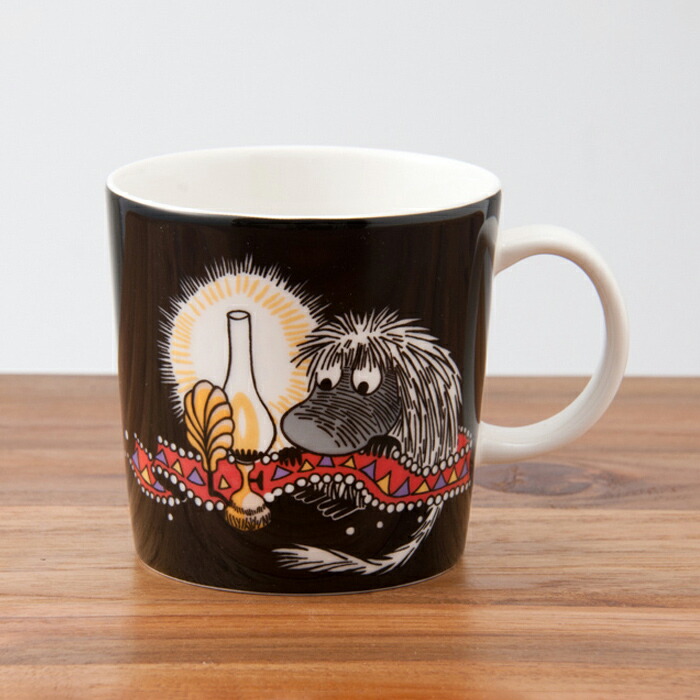 アラビア　ムーミン　マグ　ご先祖様　ブラック　/　ARABIA　Moomin