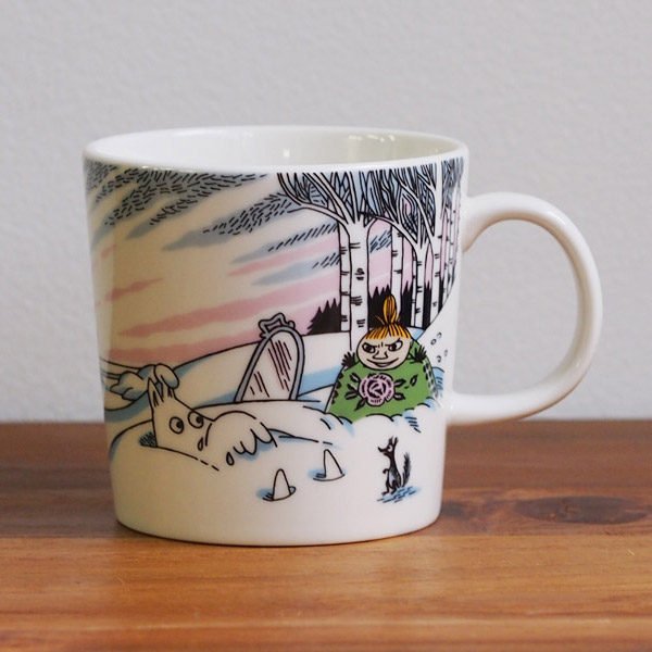 ★【2017年限定】アラビア　ムーミン　マグ　スプリングウィンター　/　ARABIA　Moomin　Spring　winter　【ムーミン冬のお宝マグ】