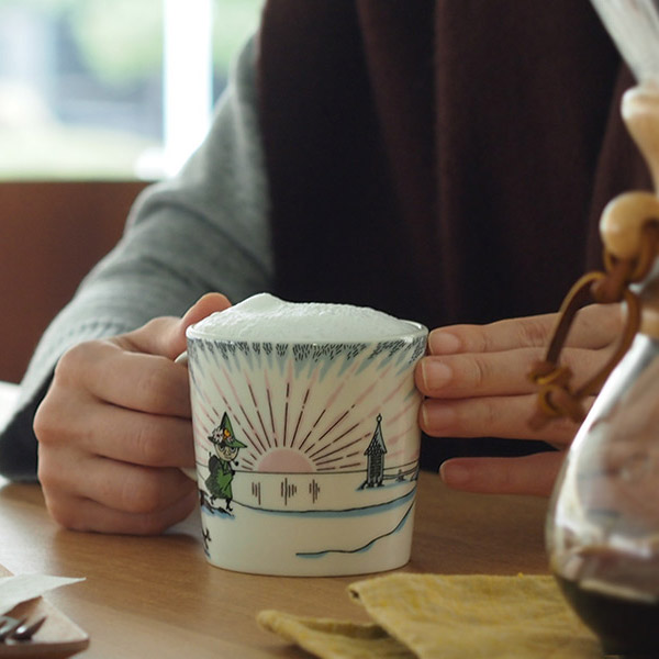 ★【2017年限定】アラビア　ムーミン　マグ　スプリングウィンター　/　ARABIA　Moomin　Spring　winter　【ムーミン冬のお宝マグ】