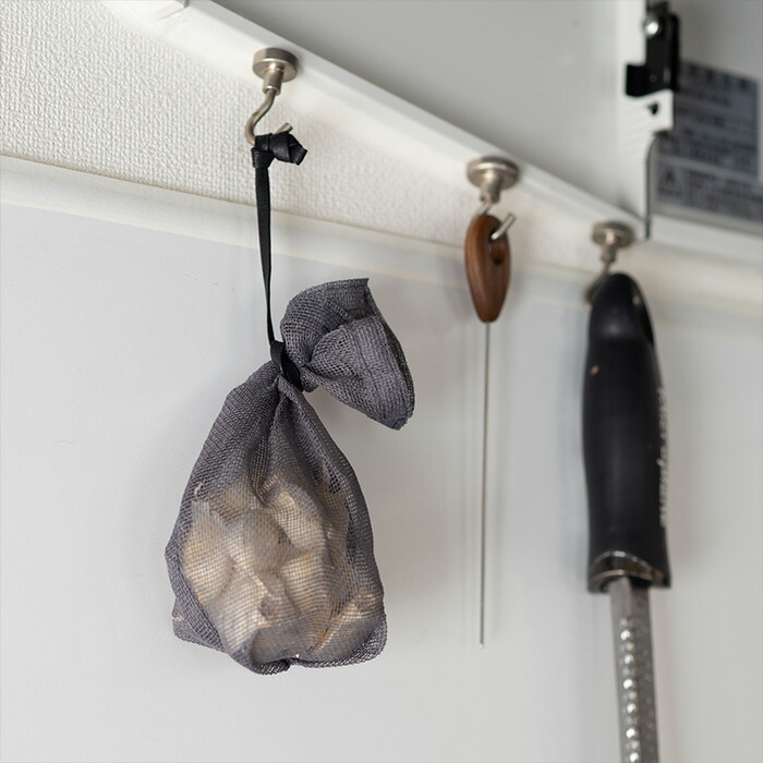 バンイノウエ　シンプルかや野菜袋　S　つるばみ　/　BAN INOUE