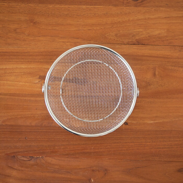 ビーワーススタイル　すっきり暮らす　盆ざる19cm　持ち上げフック付き
