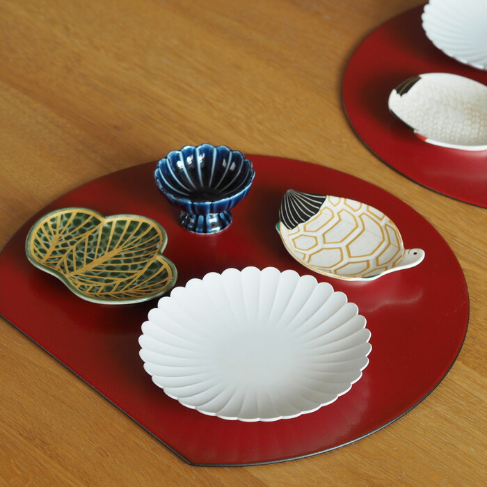 ■【2026年福袋4】初春のお膳に嬉しい ハレの日の半月盆5点セット【亀】【ラッピング不可】【12月中旬～年内配送予定】