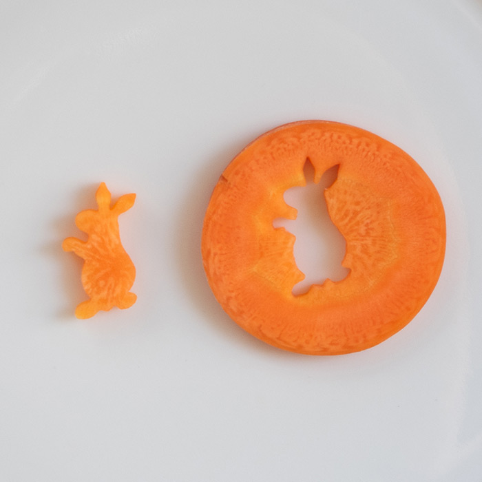 抜き型 うさぎ 立 (新)小