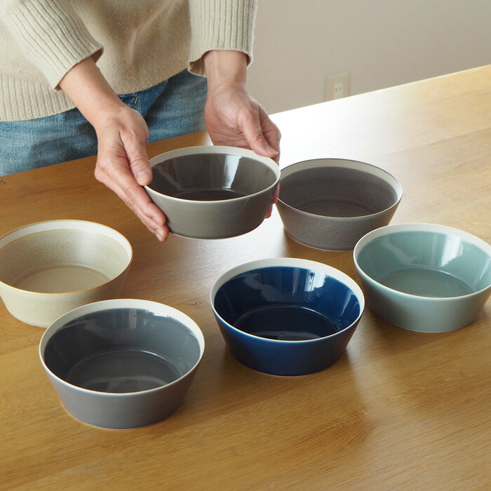 yumiko　iihoshi　porcelain　×　木村硝子店　dishes　bowl　M　moss gray matte　/　ディシィーズ　モスグレー　マット