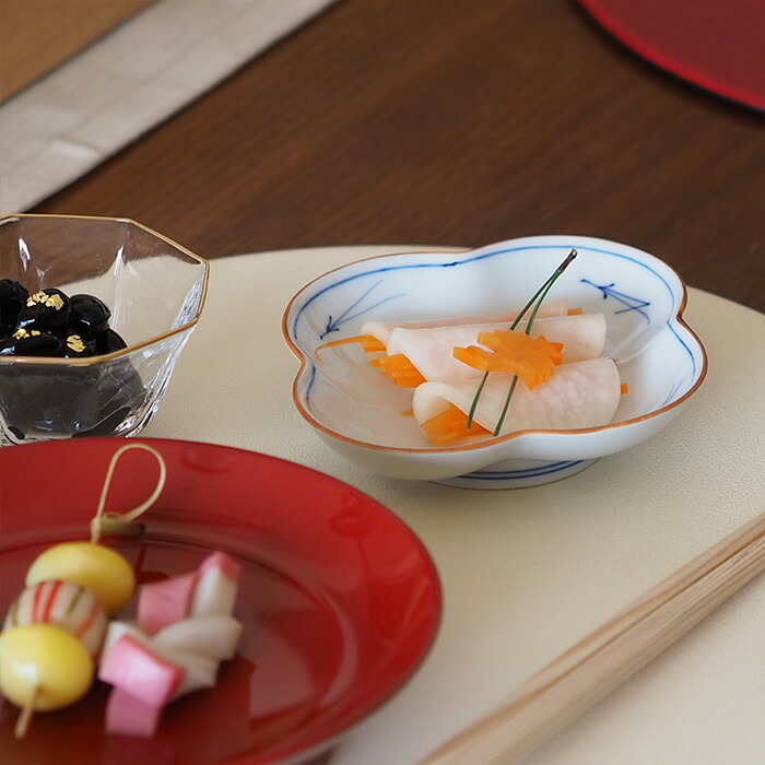 ■【2026年福袋1】新春のめでたさ、ひとそろい 小判盆で整う6点セット【紅】【ラッピング不可】【12月中旬～年内配送予定】