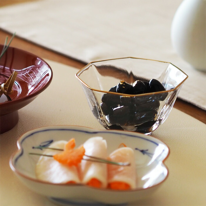 ■【2026年福袋1】新春のめでたさ、ひとそろい 小判盆で整う6点セット【紅】【ラッピング不可】【12月中旬～年内配送予定】