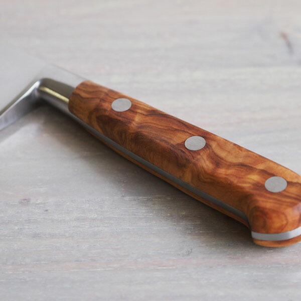 【在庫限りのスペシャルプライス】サバティエ　Provencao　ユーティリティナイフ　12cm　オリーブウッド　/　SABATIER