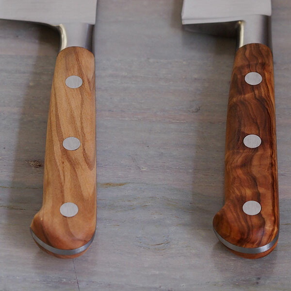 【在庫限りのスペシャルプライス】サバティエ　Provencao　ユーティリティナイフ　12cm　オリーブウッド　/　SABATIER