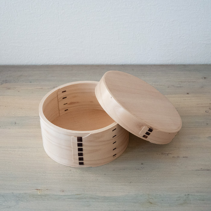 にちにち道具　曲げ輪のおひつ　6寸