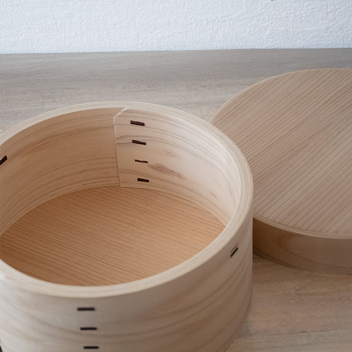 にちにち道具　曲げ輪のおひつ　6寸