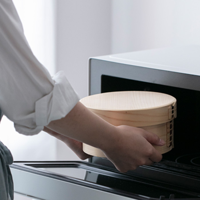 にちにち道具　曲げ輪のおひつ　7寸