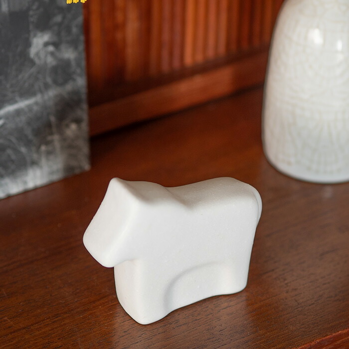 かもしか道具店　馬　白