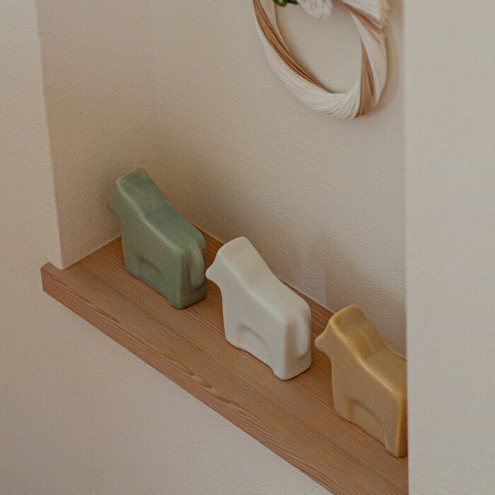 かもしか道具店　馬　ブルーグレー【クーポンプレゼント11/30まで】