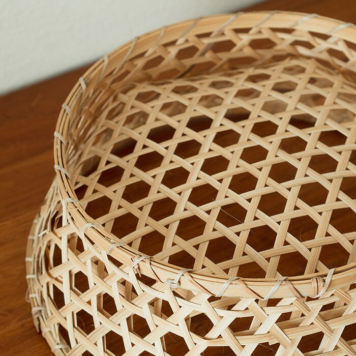 ピープルツリー　竹の手編みバスケット　/　People　Tree