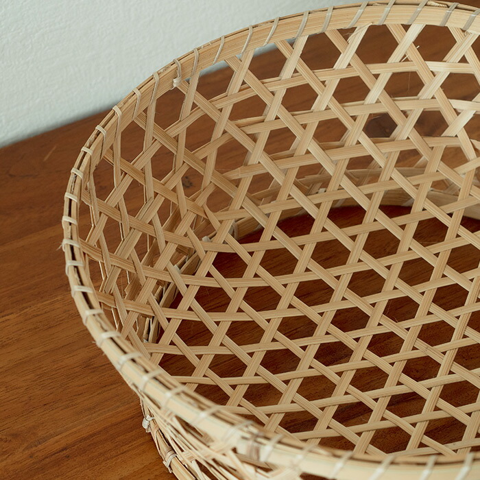 ピープルツリー　竹の手編みバスケット　/　People　Tree