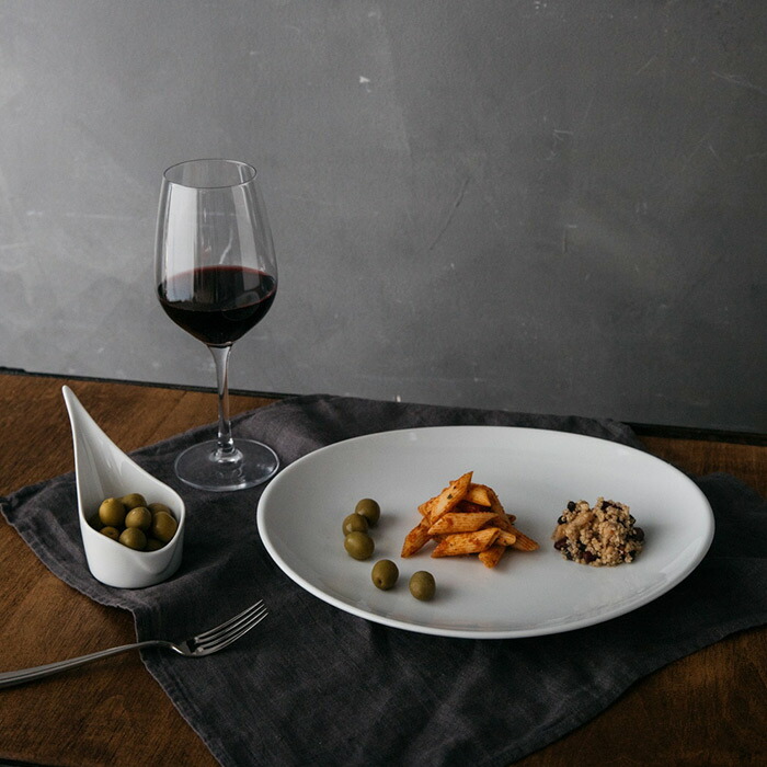 ピリヴィッツ　オーバルステーキプレート　29.5×25.5cm　P016　/　PILLIVUYT