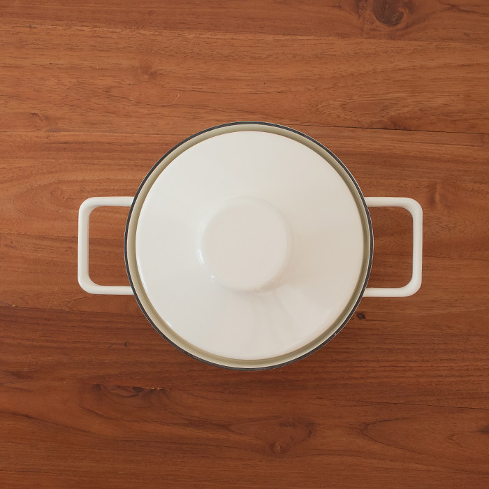 リース　アロマポット　キャセロール　20cm　ピュアホワイト　/　RIESS