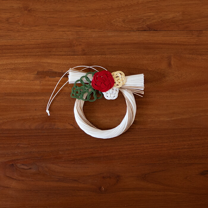 水引 正月飾り うめ 三色  / KYOTO TSUNAGU WORKS