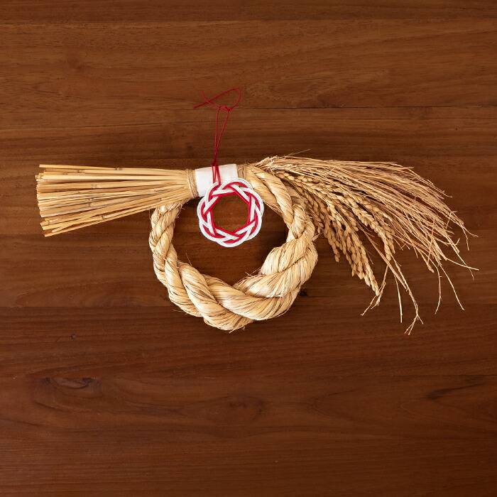 お正月飾り 稲穂 リース  / KYOTO TSUNAGU WORKS