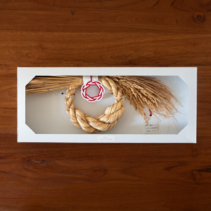 【ご予約：11月下旬以降発送】お正月飾り　稲穂　リース 　/　KYOTO TSUNAGU WORKS【クーポンプレゼント11/30まで】