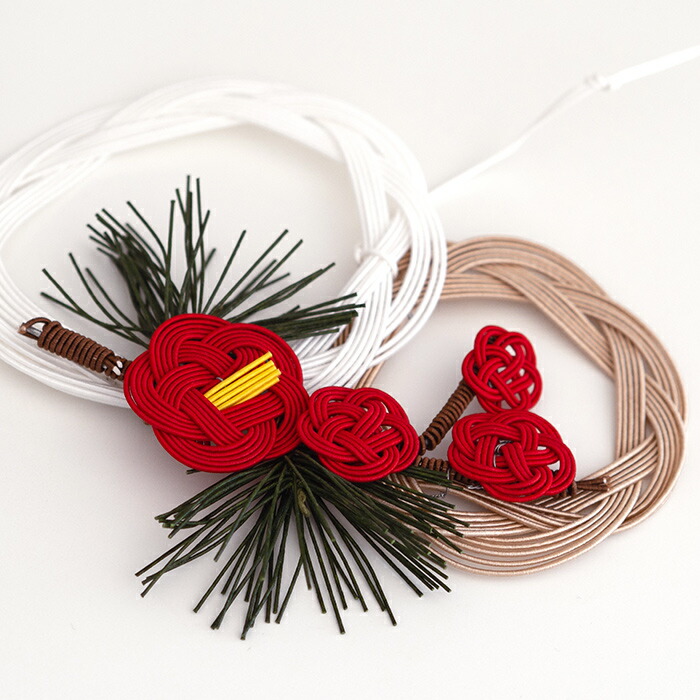 【ご予約：11月下旬以降発送】水引　正月飾り　うめ　満開 　/　KYOTO TSUNAGU WORKS【クーポンプレゼント11/30まで】