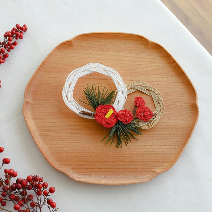 水引 正月飾り うめ 満開  / KYOTO TSUNAGU WORKS