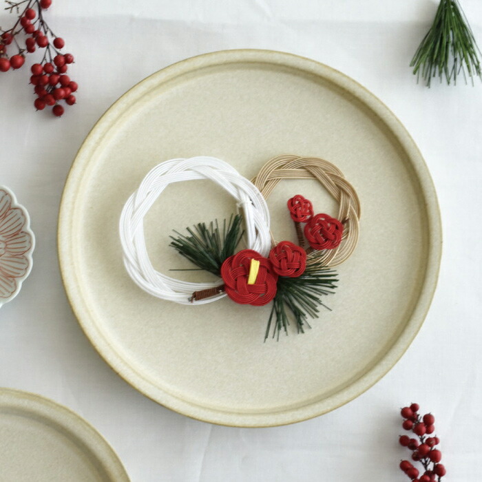 【ご予約：11月下旬以降発送】水引　正月飾り　うめ　満開 　/　KYOTO TSUNAGU WORKS【クーポンプレゼント11/30まで】