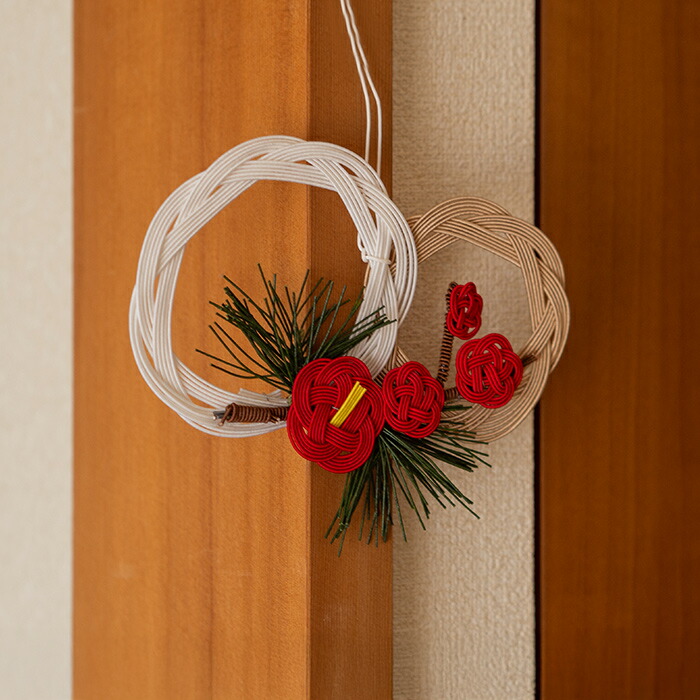 水引 正月飾り うめ 満開  / KYOTO TSUNAGU WORKS