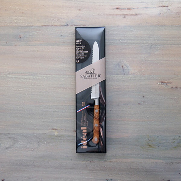 【在庫限りのスペシャルプライス】サバティエ　Provencao　ユーティリティナイフ　12cm　オリーブウッド　/　SABATIER【26SPR】【sp】