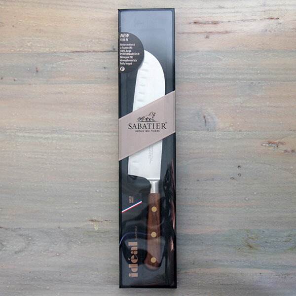 【在庫限りのスペシャルプライス】サバティエ　Perigord　三徳包丁　18cm　ウォールナット　/　SABATIER