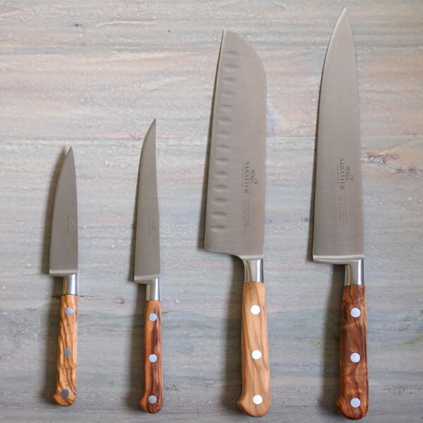 【在庫限りのスペシャルプライス】サバティエ　Provencao　ステーキナイフ　13cm　オリーブウッド　/　SABATIER【26SPR】【sp】