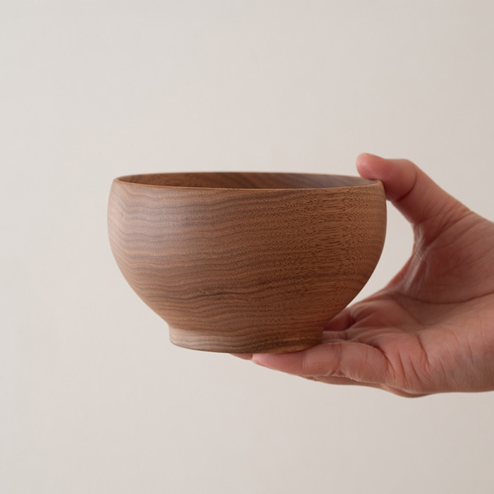 【4月より値上げ】ソノベ　めいぼく椀　くるみ　中　/　SONOBE