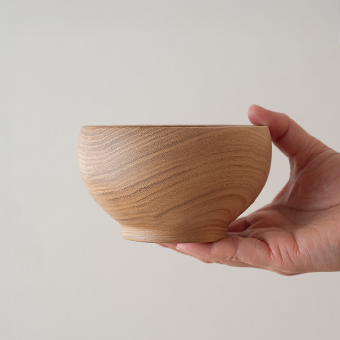 【4月より値上げ】ソノベ　めいぼく椀　くり　中　/　SONOBE