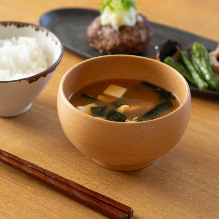 【4月より値上げ】ソノベ　めいぼく椀　ぶな　中　/　SONOBE