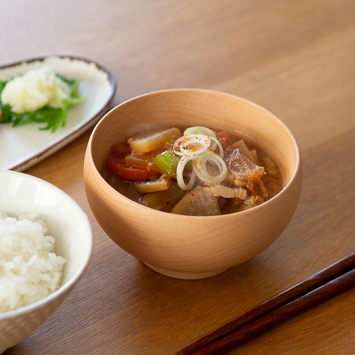 【4月より値上げ】ソノベ　めいぼく椀　ぶな　大　/　SONOBE