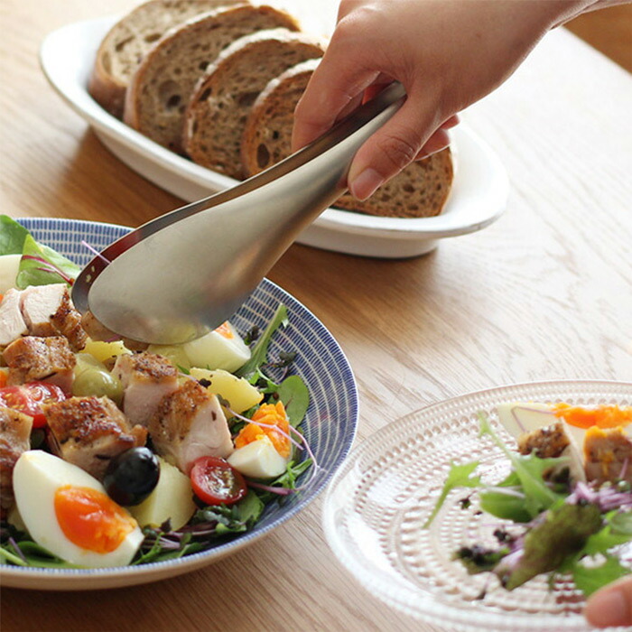 柳宗理　キッチンツール　ステンレストング　穴なし　/　Sori　Yanagi【26SPR】【yng】