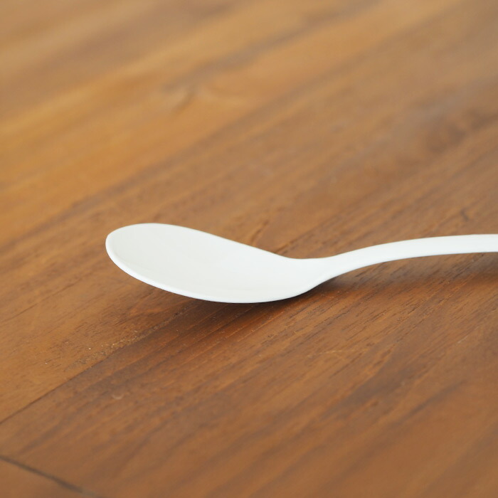 豆腐スプーン　TofuSpoon　maru　shiro　/　高桑金属