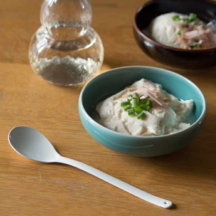 豆腐スプーン　TofuSpoon　maru　shiro　/　高桑金属