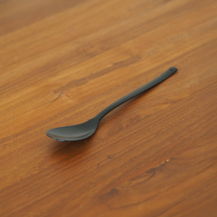 豆腐スプーン　TofuSpoon　kaku　kuro　/　高桑金属