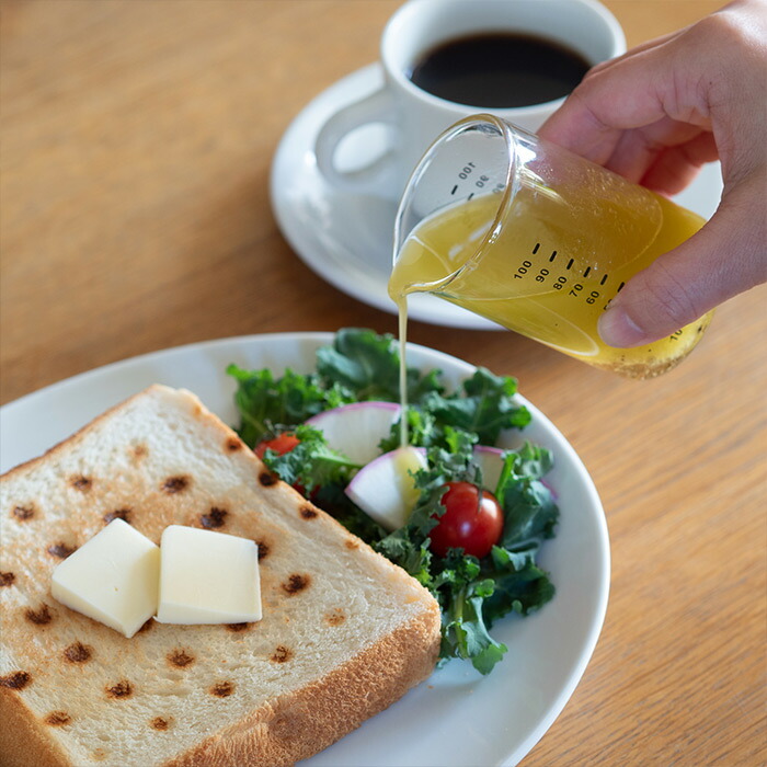 ヴァイス　ガラスメジャーカップ100ml　/　WEIS