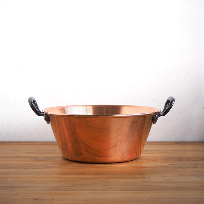 ボウマル 銅のジャム鍋 26cm