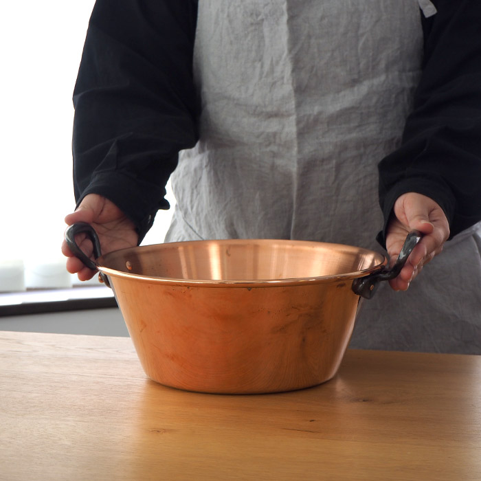ボウマル　銅のジャム鍋　26cm（フランス製）　/　BAUMALU