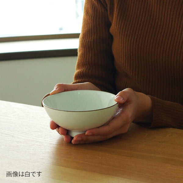 白山陶器　ベーシック　4寸飯碗　天目　/　HAKUSAN