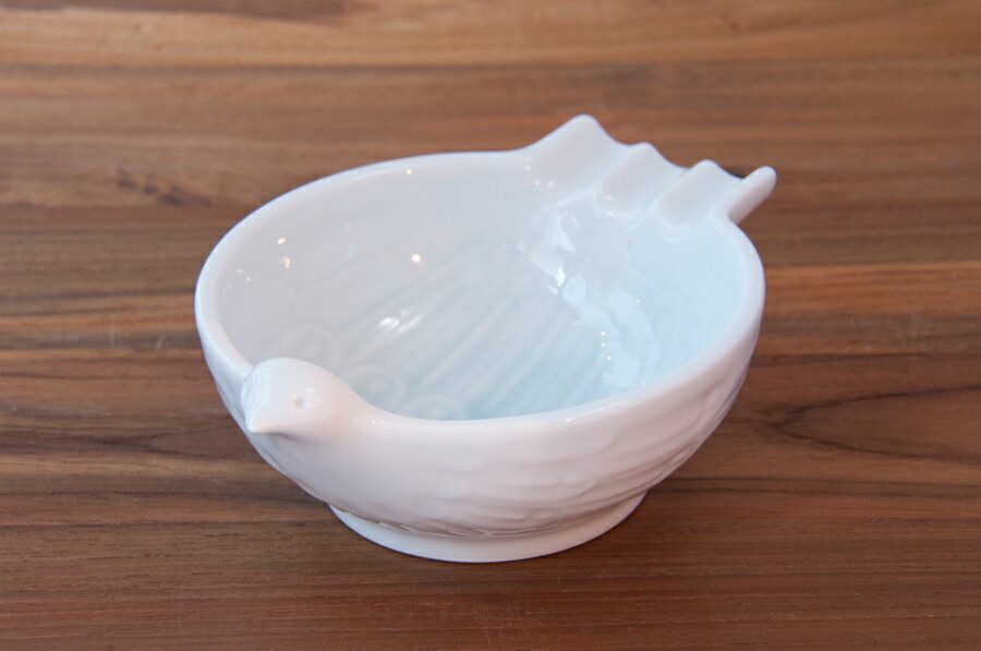 白山陶器　とり型　ナッツボール　/　HAKUSAN