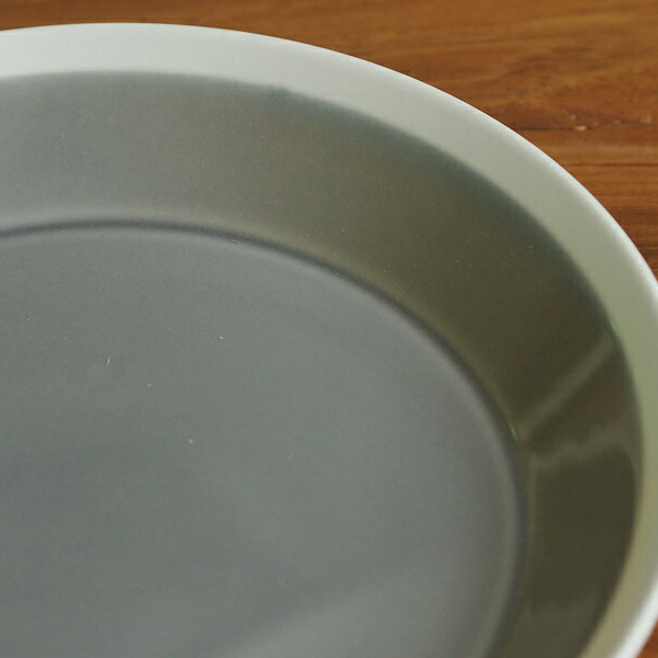 yumiko　iihoshi　porcelain　×　木村硝子店　dishes　230　plate　fog gray　/　ディシィーズ　フォググレー